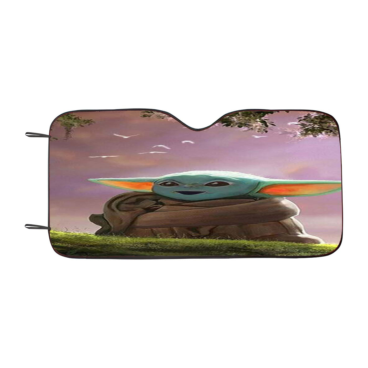 Baby Yoda Star Wars Car Auto Sun Shade Windshield Cover