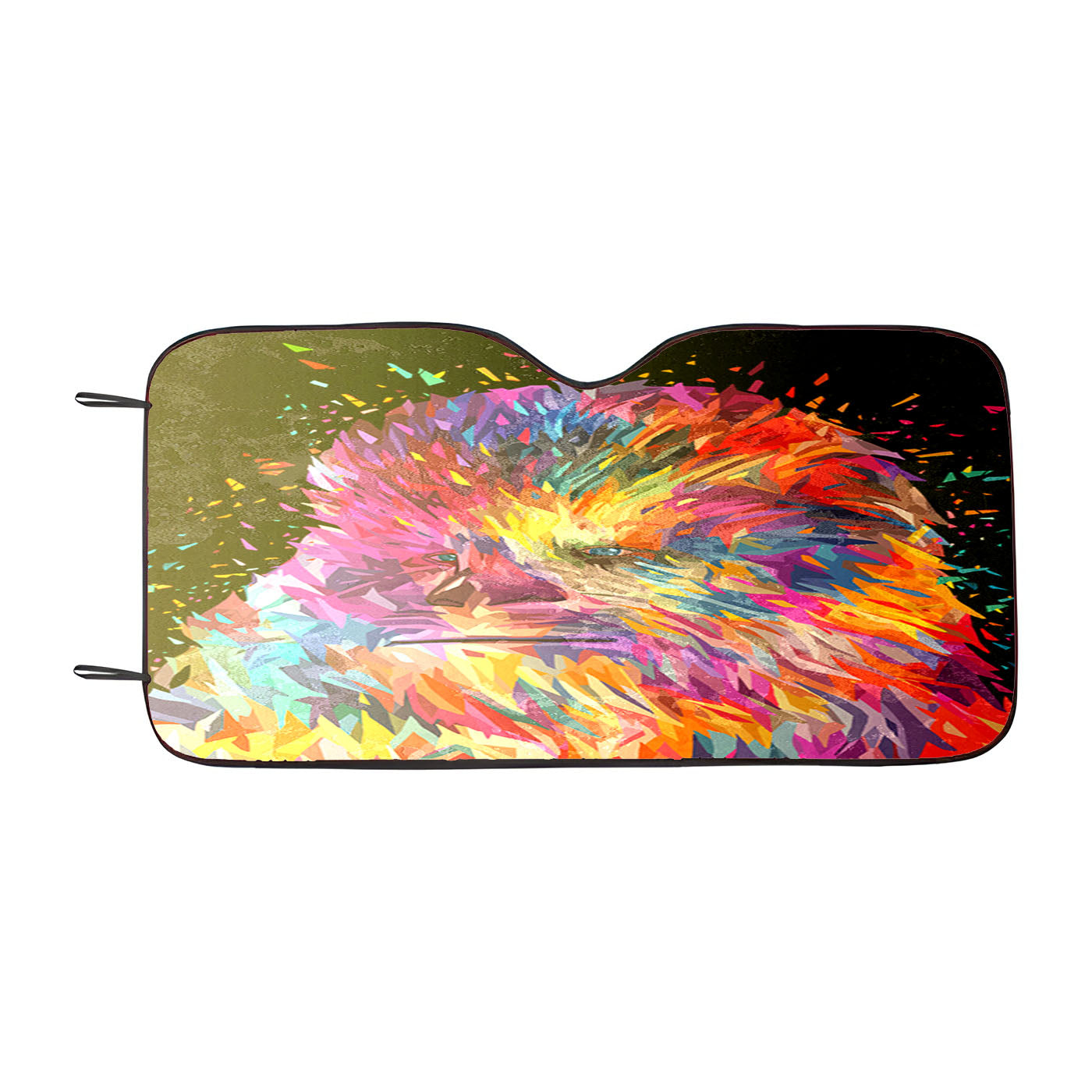 Chewie Of Star Wars Colorful Car Auto Sun Shade Windshield Cover