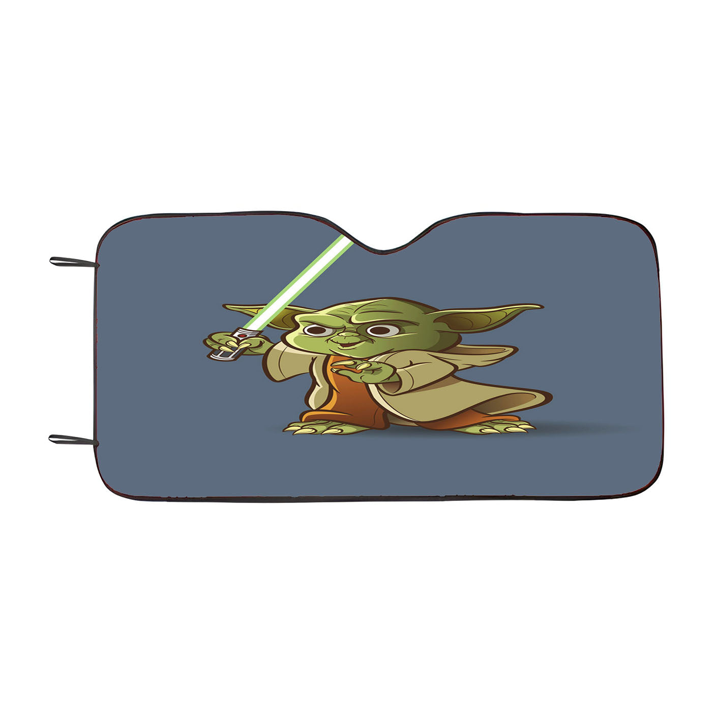 Cute Funny Yoda Star Wars Car Auto Sun Shade Windshield Cover