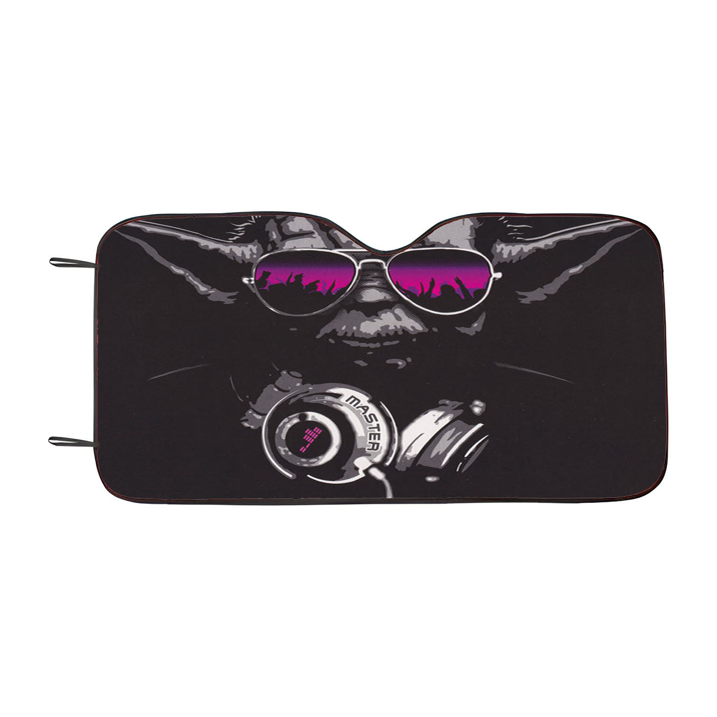 Dj Yoda Star Wars Car Auto Sun Shade Windshield Cover