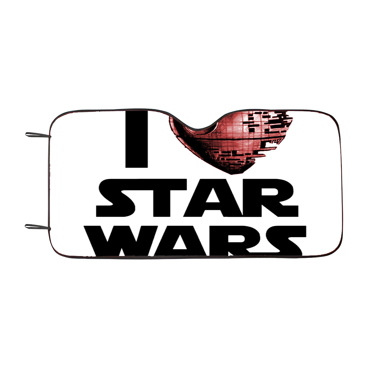 I Love Star Wars Vintage Car Auto Sun Shade Windshield Cover