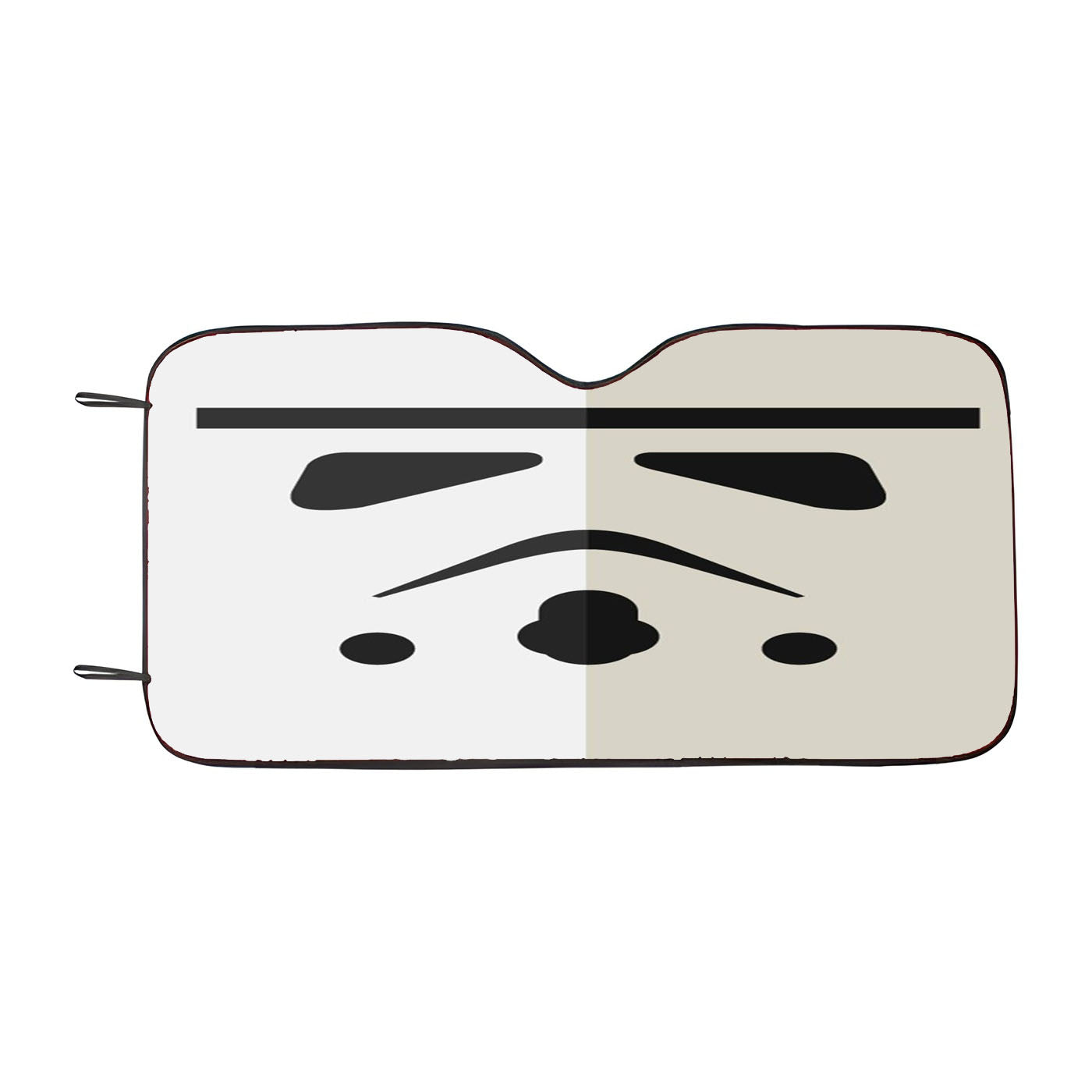 Minimalist Star Wars Stormtrooper Helmet Car Auto Sun Shade Windshield Cover