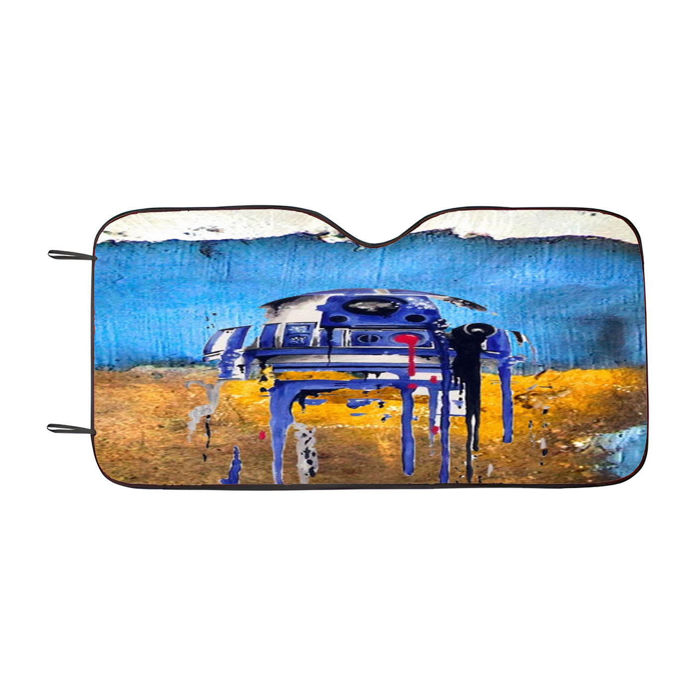 R2D2 B Star Wars Car Auto Sun Shade Windshield Cover