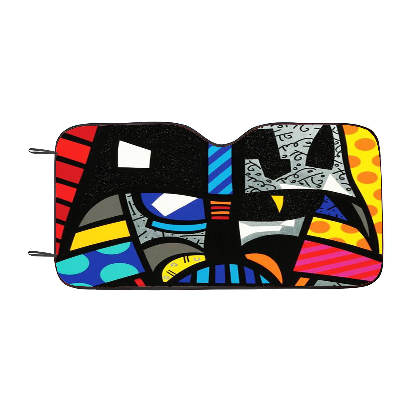 Romero Britto Darth Vader Star Wars Wallpaper Car Auto Sun Shade Windshield Cover