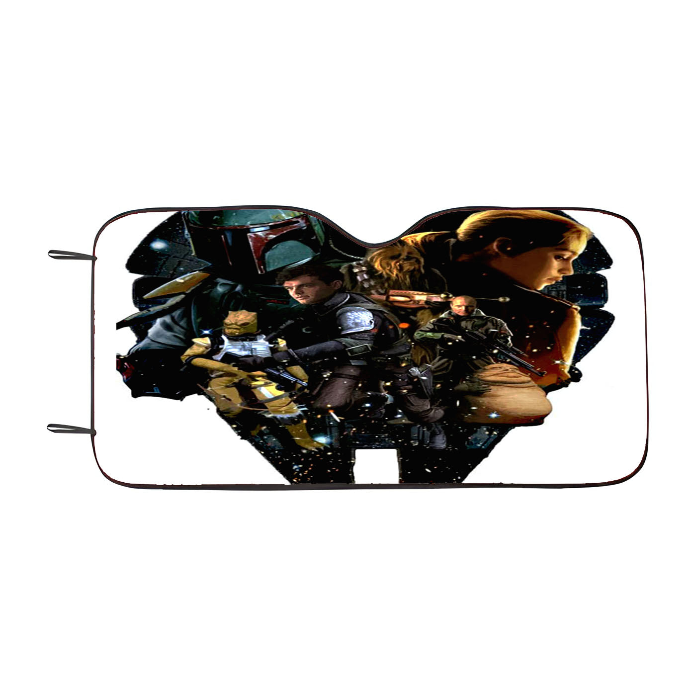 Solo A Star Wars Art Car Auto Sun Shade Windshield Cover