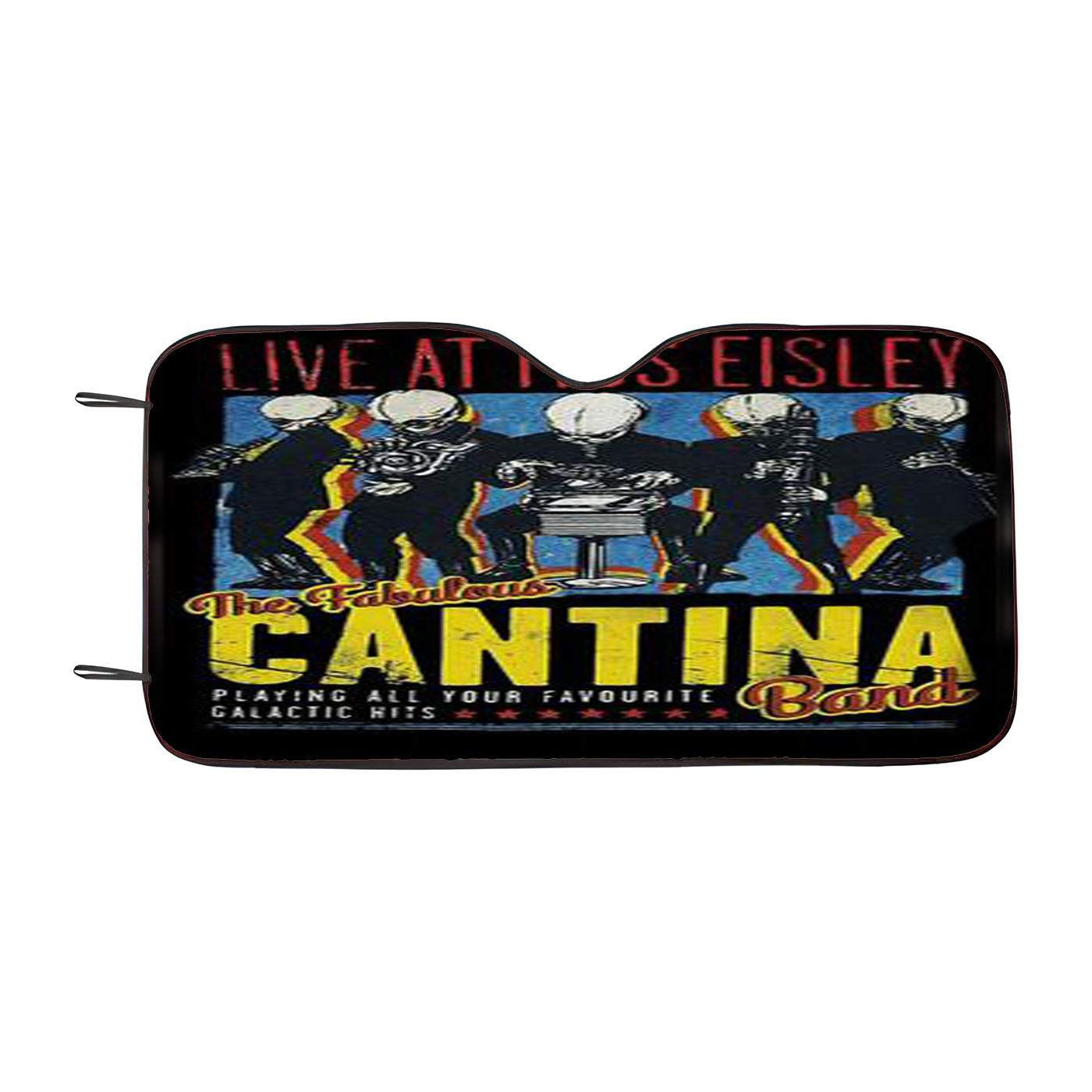 Star Wars Cantina Band On Tour Car Auto Sun Shade Windshield Cover