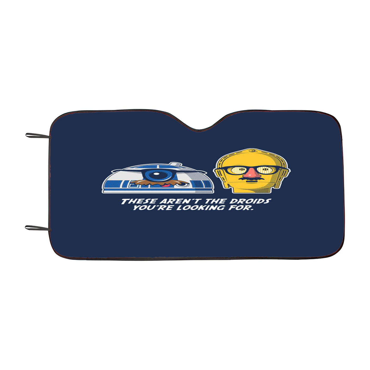 Star Wars Droids Quotes Car Auto Sun Shade Windshield Cover