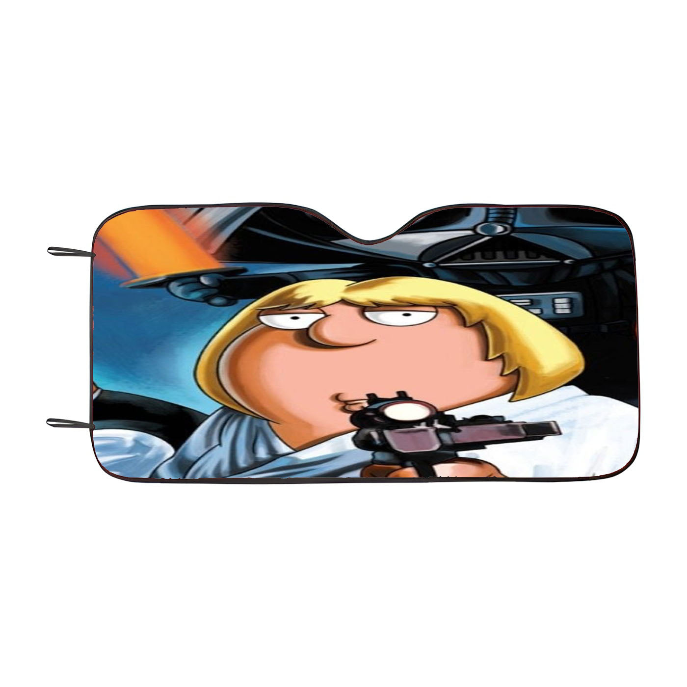Star Wars Family Guy Invasion Car Auto Sun Shade Windshield Cover