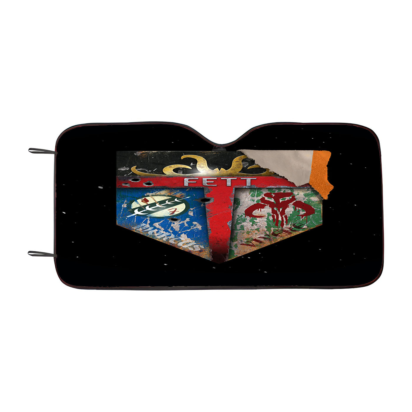 Star Wars Fett Army Family Car Auto Sun Shade Windshield Cover