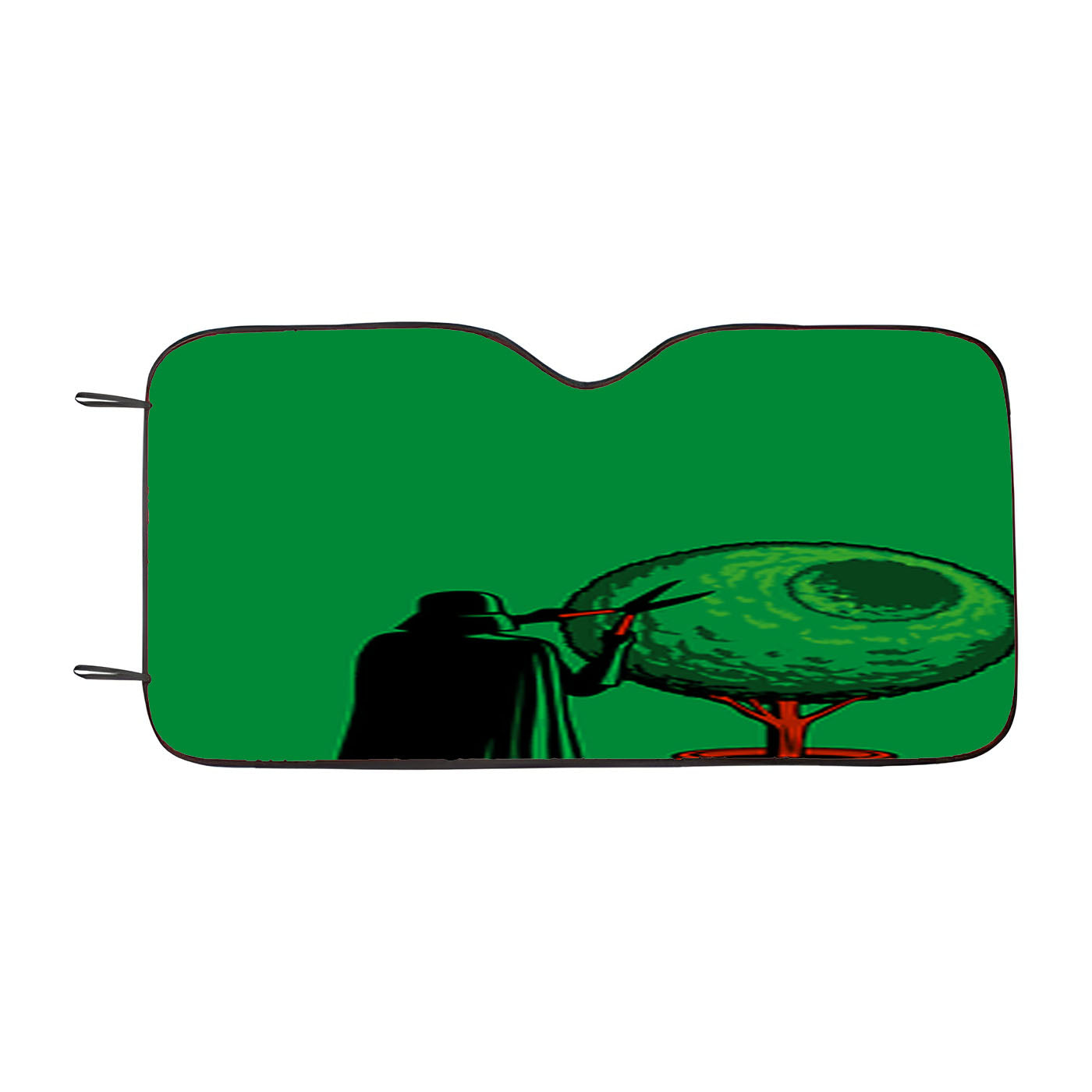Star Wars Go Green Car Auto Sun Shade Windshield Cover
