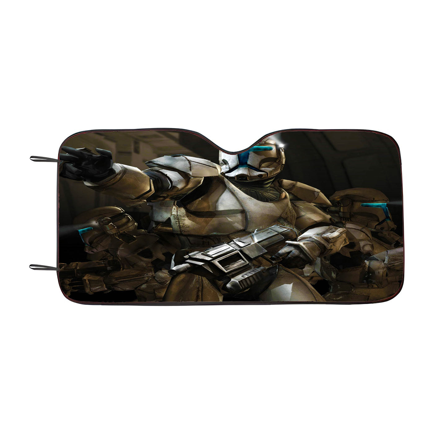 Star Wars Republic Commando Car Auto Sun Shade Windshield Cover