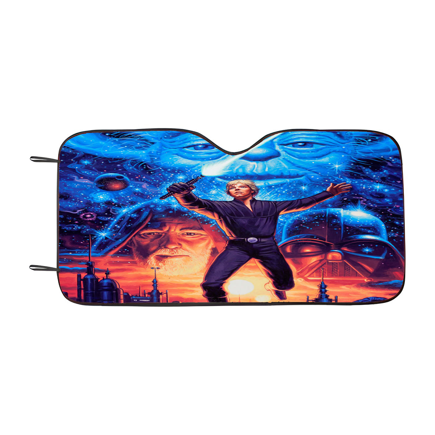 Star Wars Series 3 Art Car Auto Sun Shade Windshield Cover