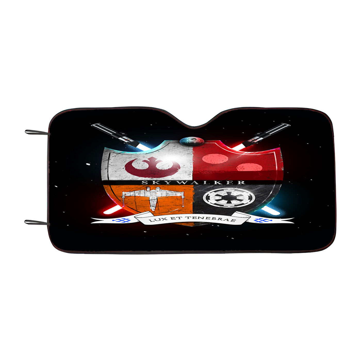 Star Wars Skywalker Family Car Auto Sun Shade Windshield Cover