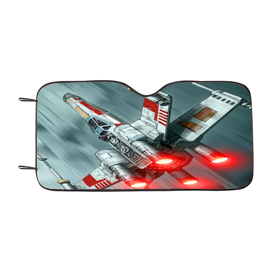 Star Wars X Wing Starfighters Car Auto Sun Shade Windshield Cover