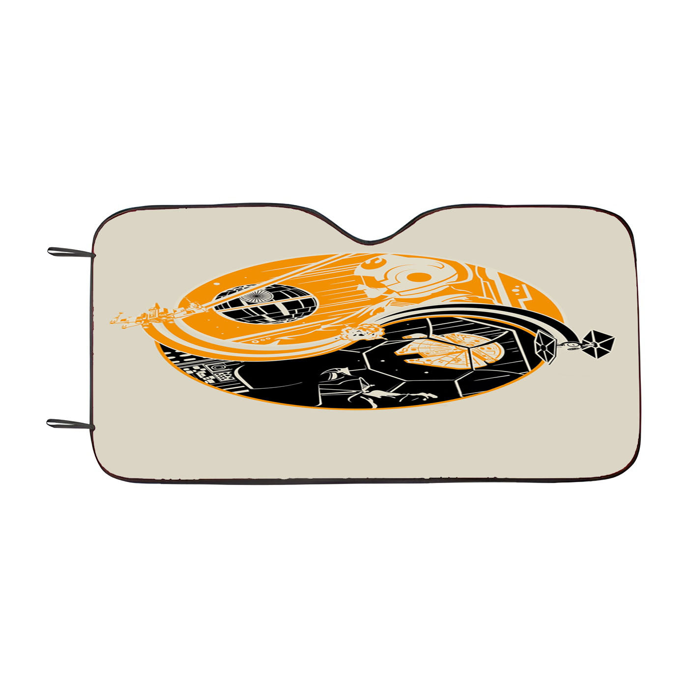 Star Wars Yin Yang Art Car Auto Sun Shade Windshield Cover