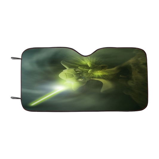 Wallpaper Star Wars Yoda Art Car Auto Sun Shade Windshield Cover