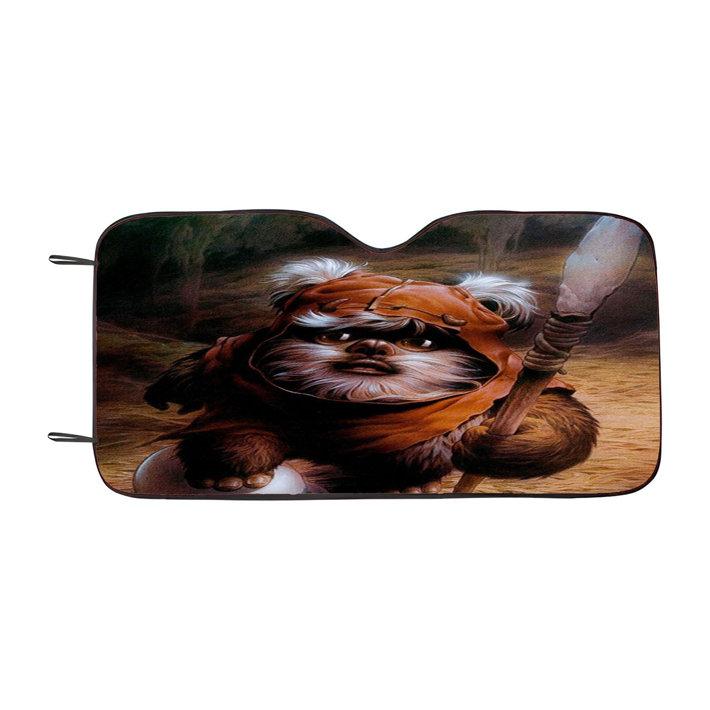 Wicket Ewok Jedi Star Wars Car Auto Sun Shade Windshield Cover