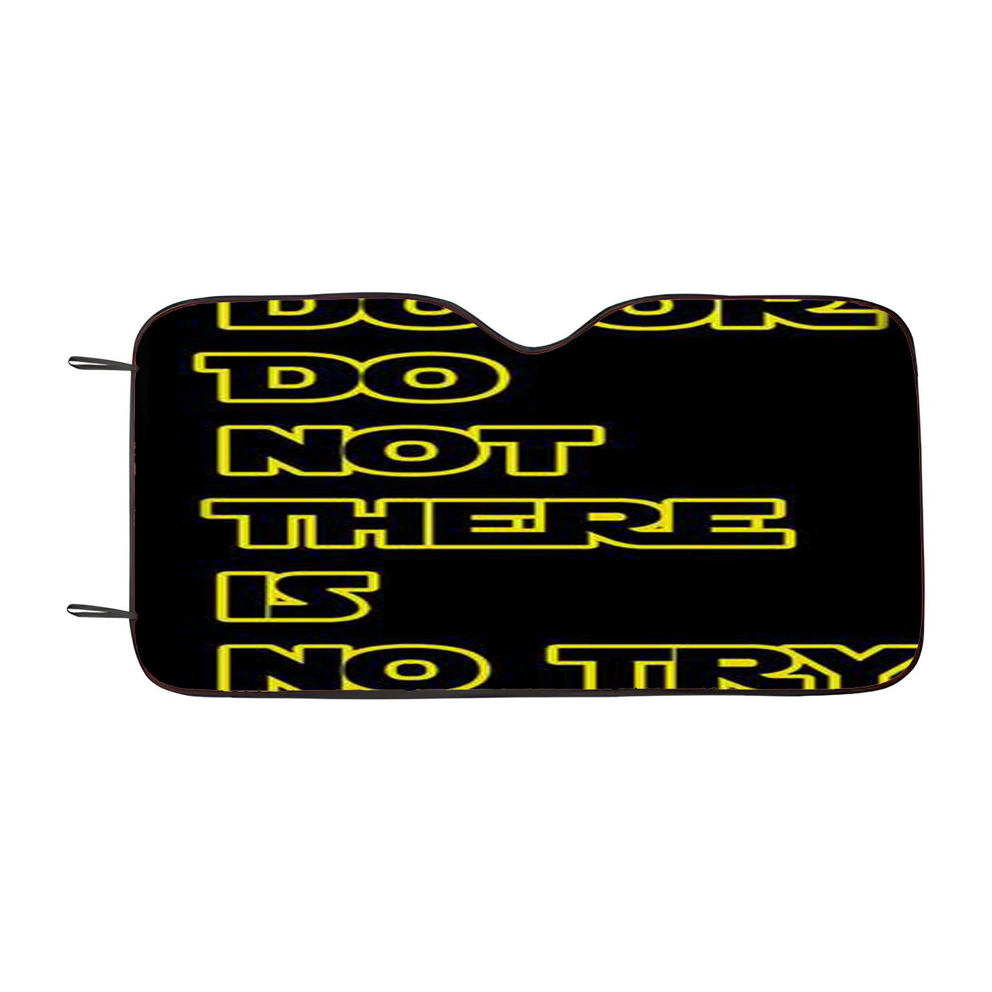 Yoda Quote Star Wars Car Auto Sun Shade Windshield Cover