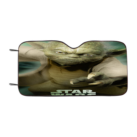 Yoda Star Wars Car Auto Sun Shade Windshield Cover