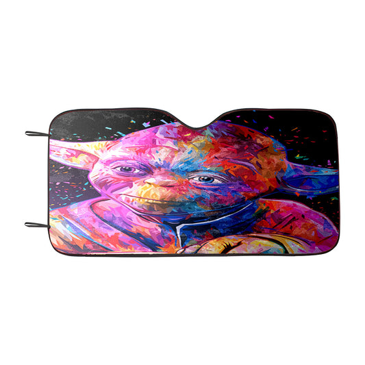Yoda Star Wars Colorful Car Auto Sun Shade Windshield Cover