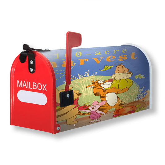 100 Acre Harvest Pooh Magnetic Mailbox Cover - 18.0" X 21.0"