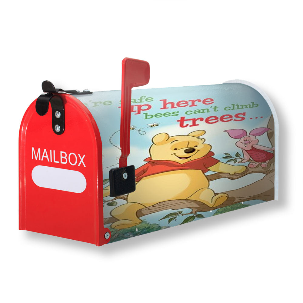 Bees In The Trees Pooh And Piglet Magnetic Mailbox Cover - 18.0" X 21.0"