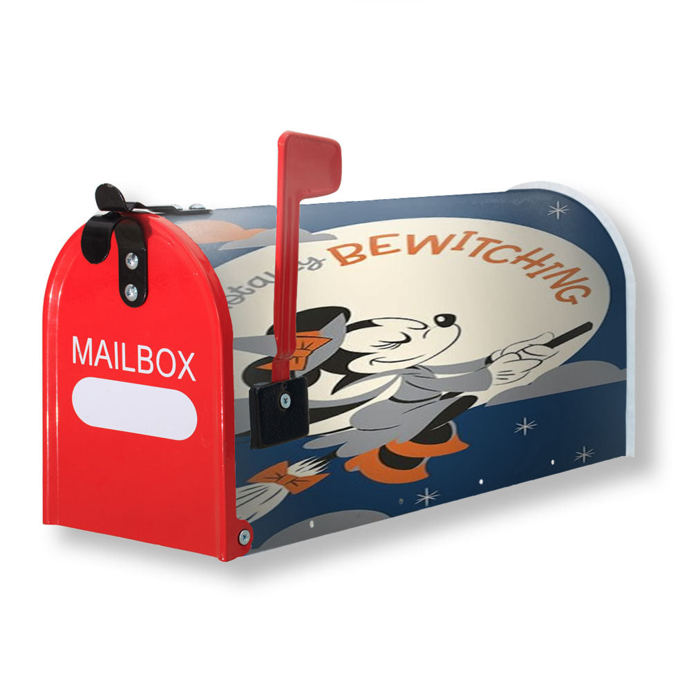 Bewitching Minnie Magnetic Mailbox Cover - 18.0" X 21.0"