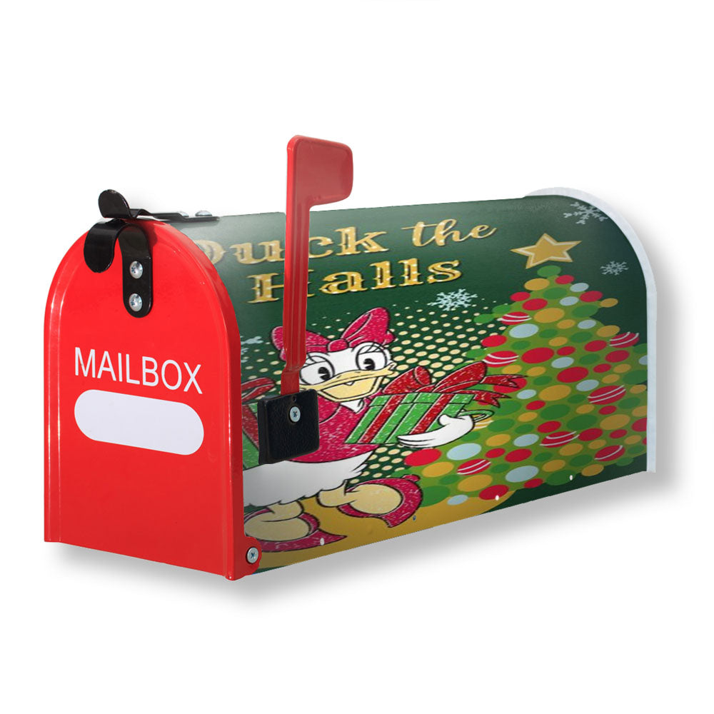 Duck The Halls Daisy Magnetic Mailbox Cover - 18.0" X 21.0"