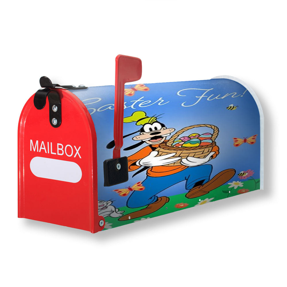 Easter Fun Goofy Magnetic Mailbox Cover - 18.0" X 21.0"