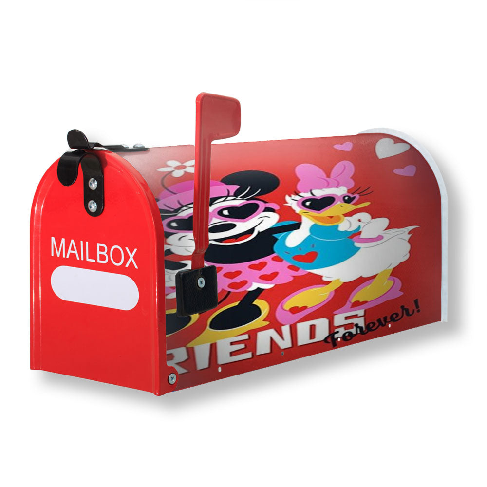 Friends For Life Minnie & Daisy Magnetic Mailbox Cover - 18.0" X 21.0"