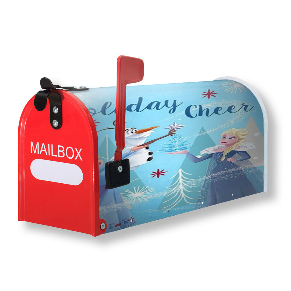 Frozen Holiday Cheer Magnetic Mailbox Cover - 18.0" X 21.0"