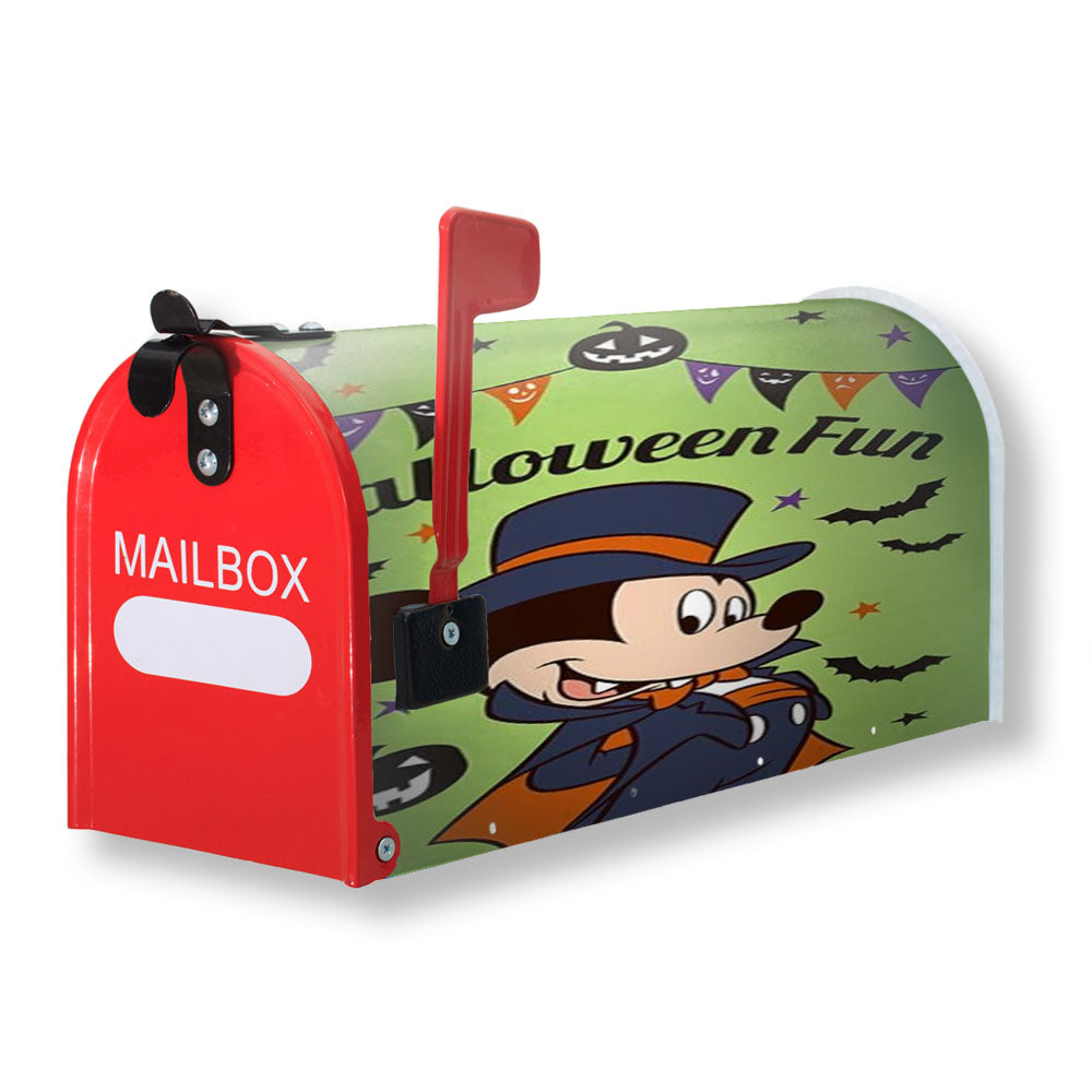 Halloween Fun Vampire Mickey Mouse Magnetic Mailbox Cover - 18.0" X 21.0"