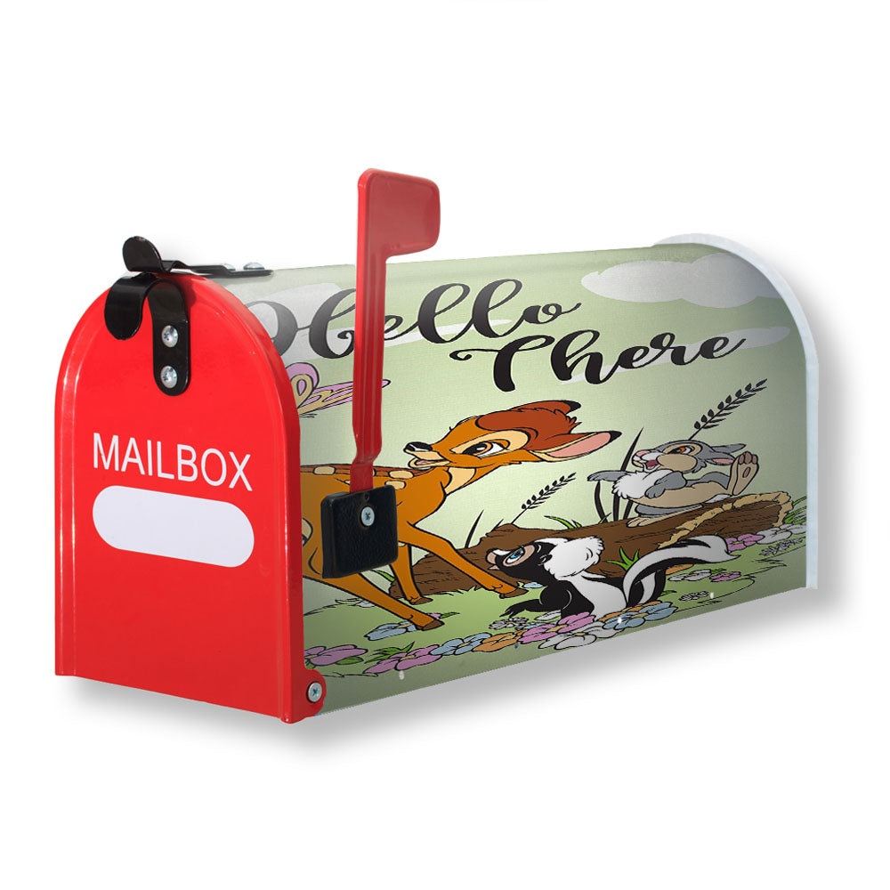 Hello There Bambi Magnetic Mailbox Cover - 18.0" X 21.0"