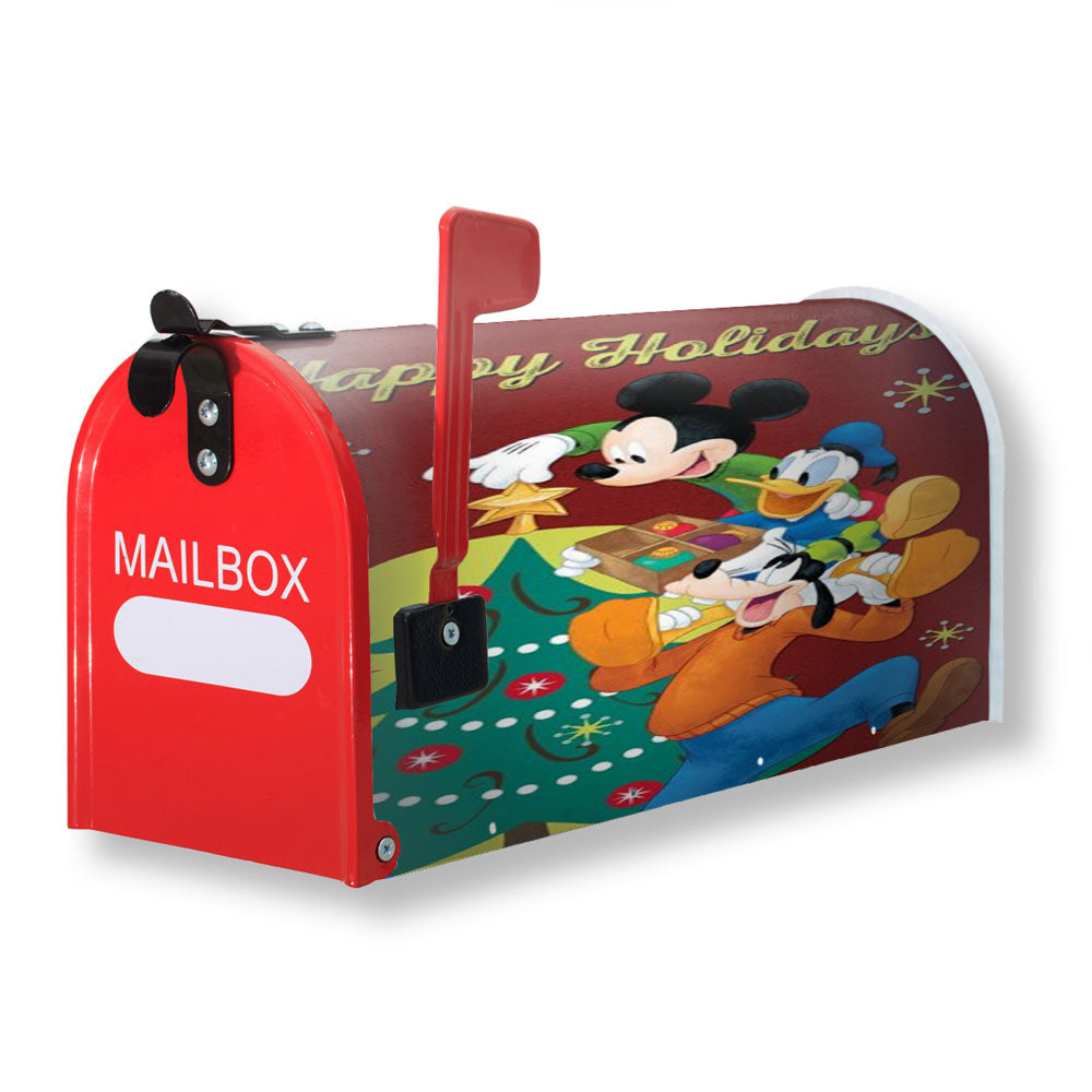 Holidays Are A Time For Friends Magnetic Mailbox Cover - 18.0" X 21.0"