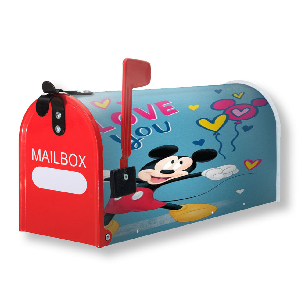 I Love You Mickey Magnetic Mailbox Cover - 18.0" X 21.0"