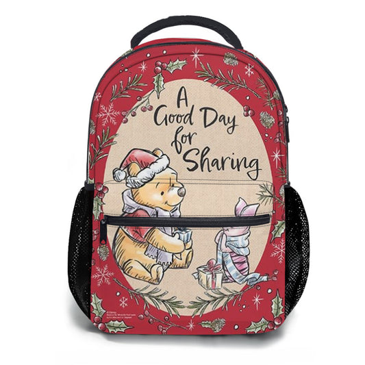 A Good Day For Sharing Pooh And Piglet School Backpacks