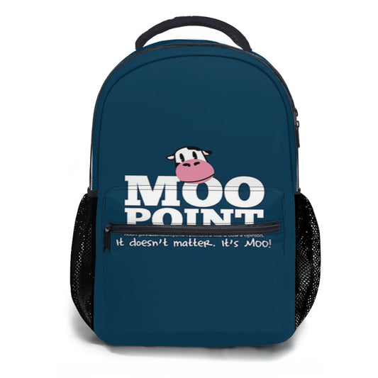 A Moo Point School Backpacks