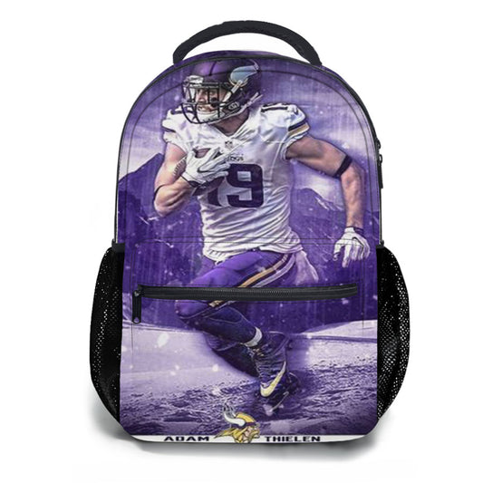 Adam Thielen Minnesota Viking 2 School Backpacks