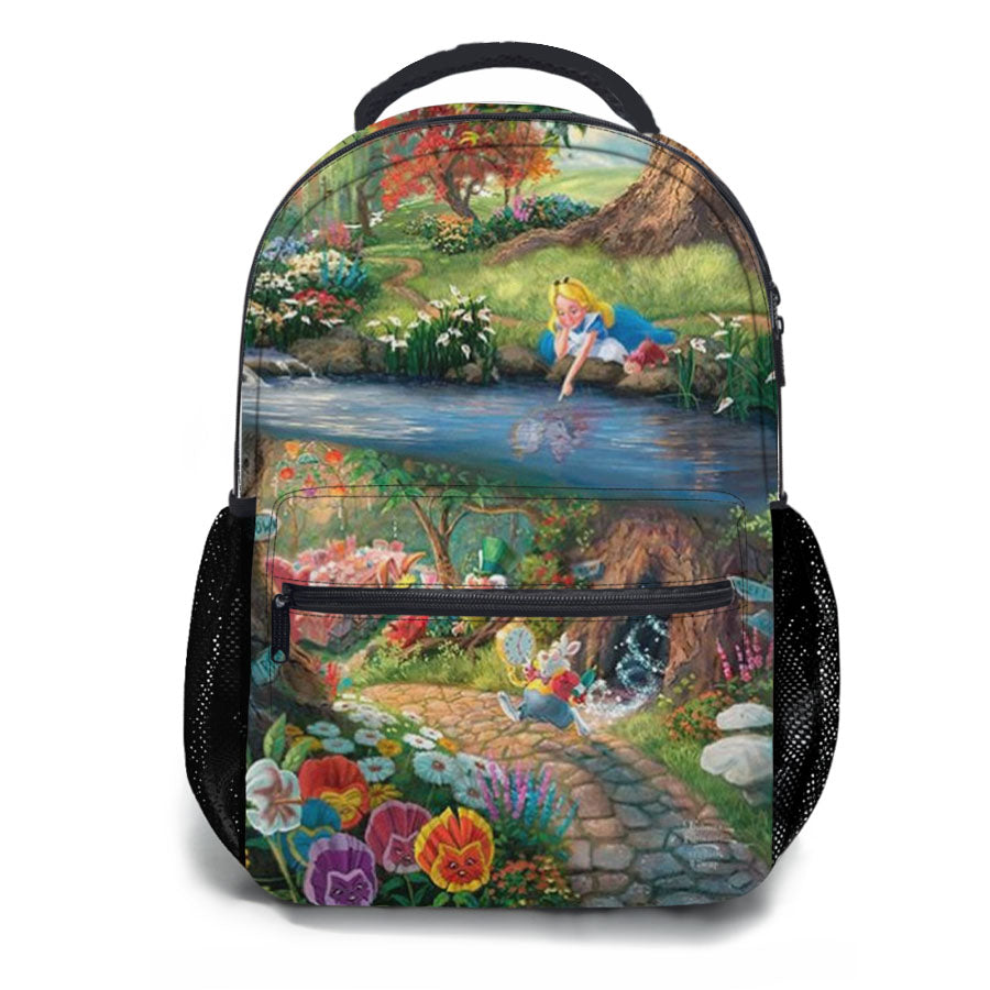Alice In Wonderland School Backpacks