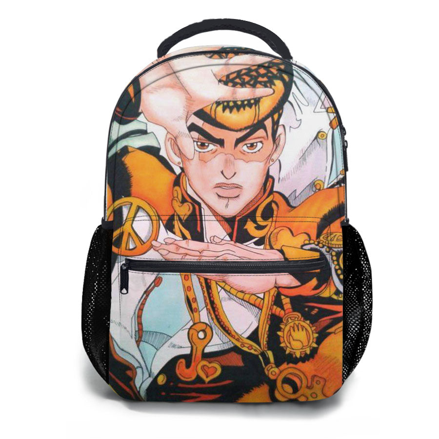 Josuke Higashikata Jojo Bizarre School Backpacks