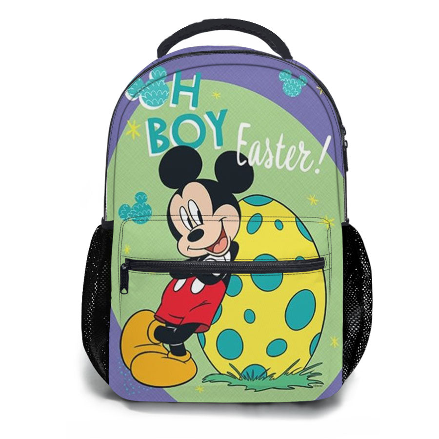 Oh Boy Easter Mickey Mouse School Backpacks