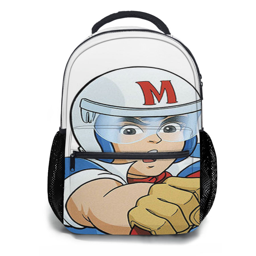 Speed Racer Cartoon Car School Backpacks