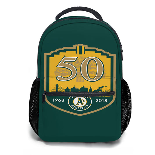 50Th Oakland Athletics School Backpacks