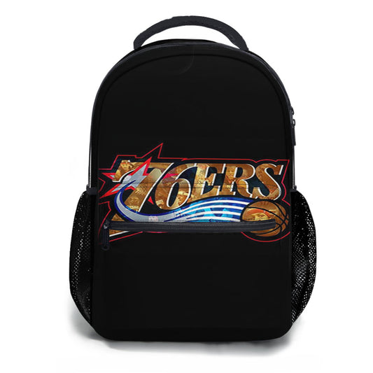 76Ers Gold School Backpacks