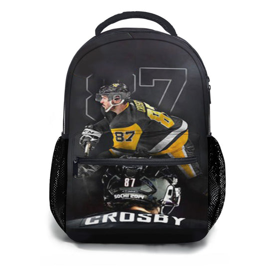 87 Sidney Crosby Pittsburgh Penguins School Backpacks