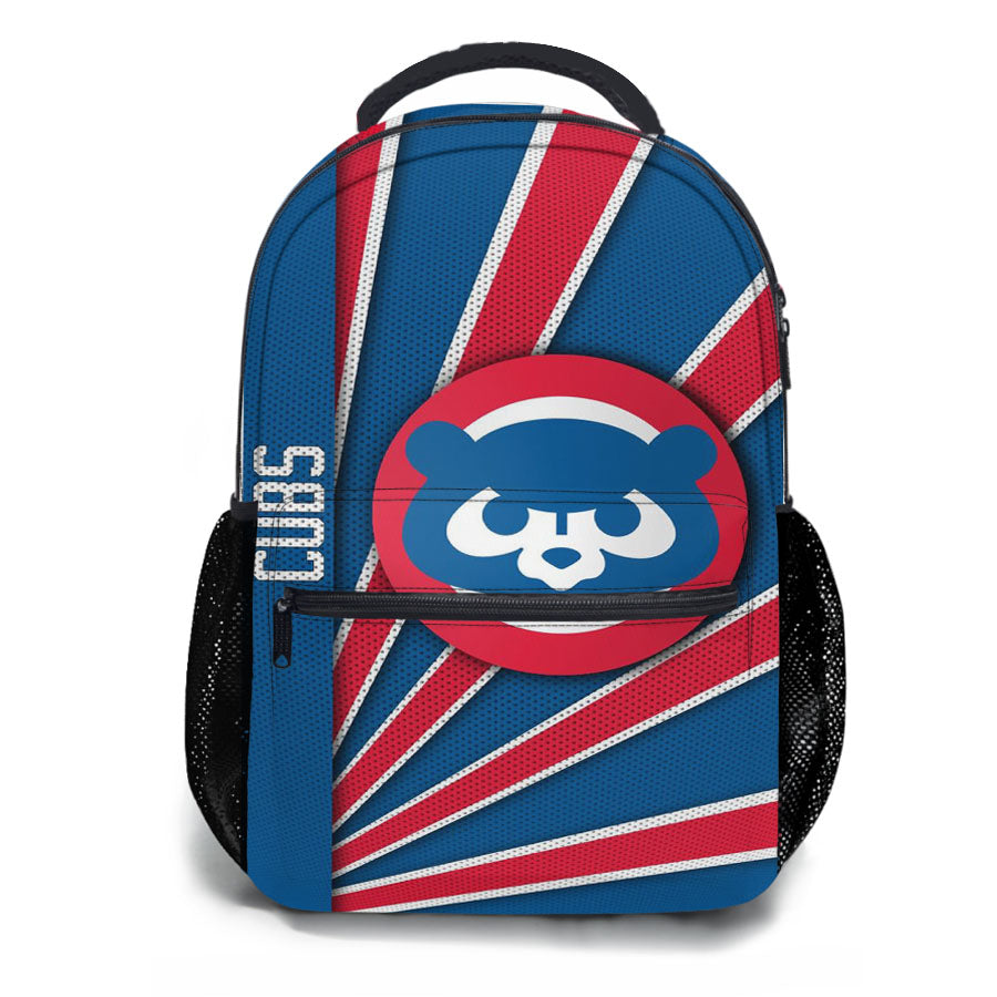 Chicago Cubs Texturing School Backpacks