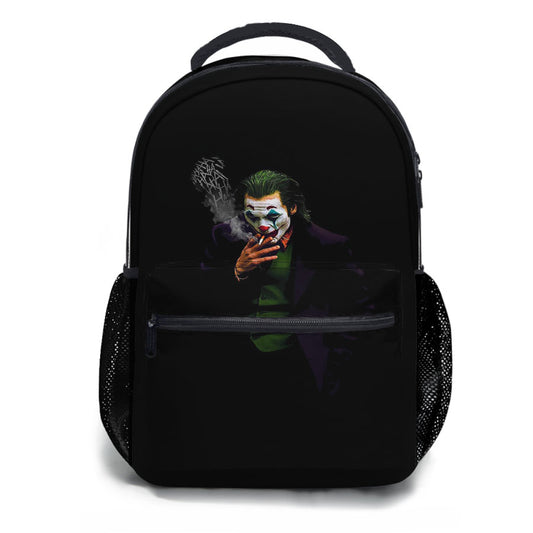 Joker Smoke While Laugh Hahaha School Backpacks