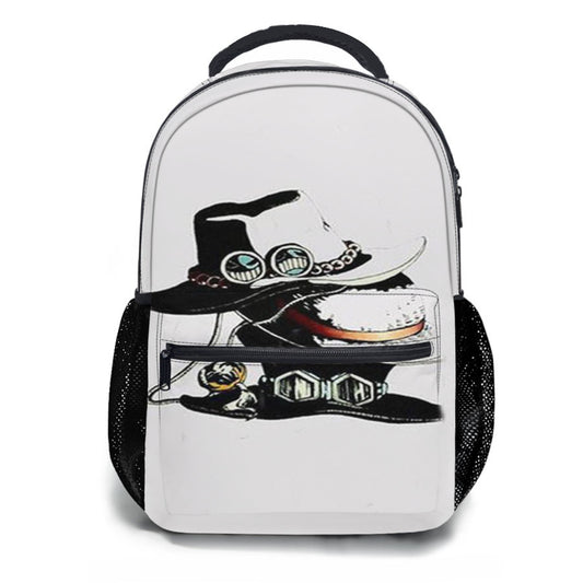 3 Hat Of Ace Sabo Luffy One Piece School Backpacks