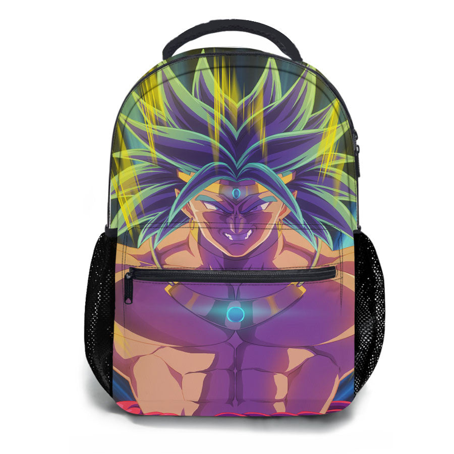 Dragon Ball Super Broly Wallpaper School Backpacks
