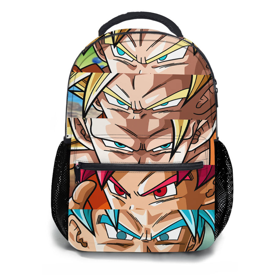 Dragon Ball Z Transformation School Backpacks